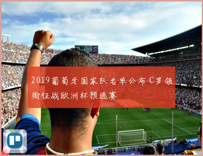 2019葡萄牙国家队名单公布 C罗领衔征战欧洲杯预选赛
